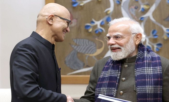 Microsoft to Invest $17.5 Billion in India: Nadella