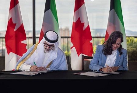 Canada, Kuwait Sign MoU to Strengthen Defence Security Ties