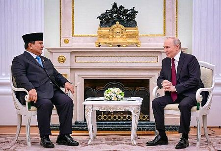 Prabowo, Putin Highlight Stronger Indonesia-Russia Partnership