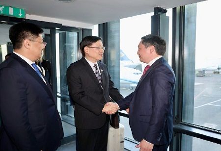Chief Executive Arrives in Kazakhstan for Central Asia Tour