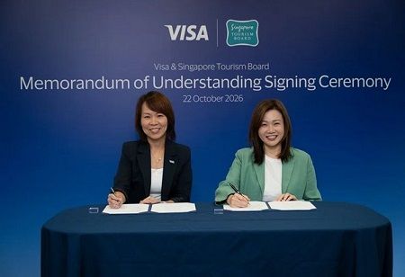 Visa, STB Sign Three-Year Deal to Boost Singapore Tourism