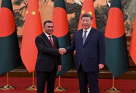 Bangladesh PM Tarique Rahman Meets Xi Jinping in Beijing