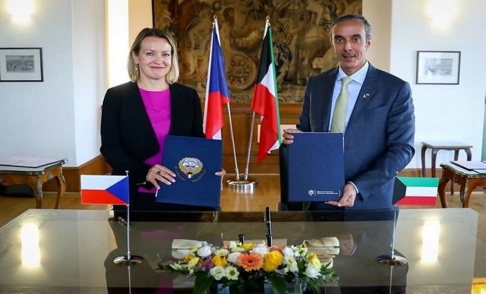 Kuwait Czech Republic Sign MoU on Diplomatic Training