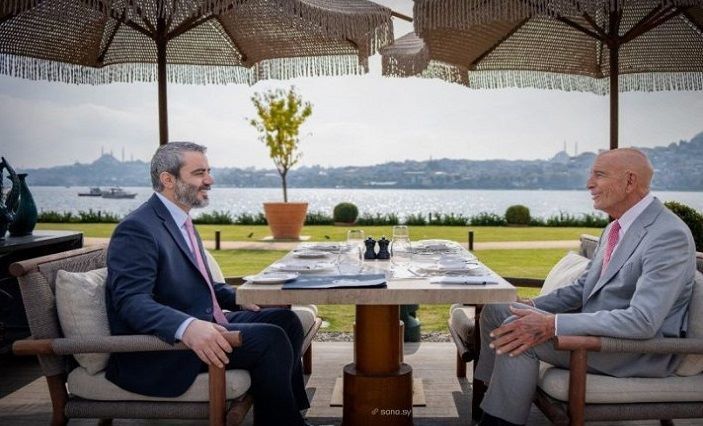 Syria's Foreign Minister and US Envoy Discuss Ties in Istanbul